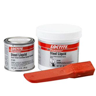 樂泰Fixmaster鋼液修補(bǔ)劑LOCTITE Fixmaster Steel Liquid