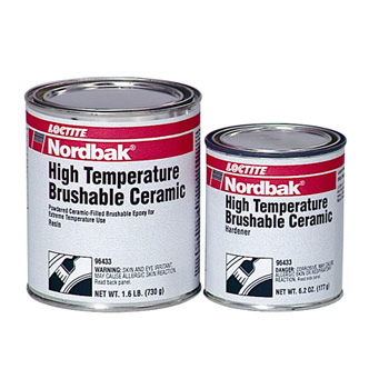 樂泰98433耐磨防護劑-Loctite Nordbak High Temperature Brushable Ceramic